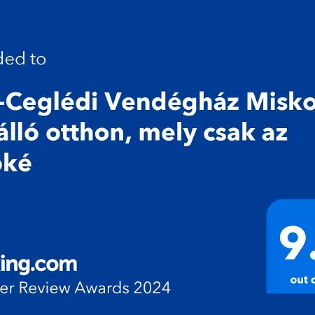 Apartment Hos-cegledi Vendeghaz -oenallo Otthon, Mely Csak Az Oenoeke Miskolc
